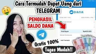 Cara Dapat Uang Dari Telegram